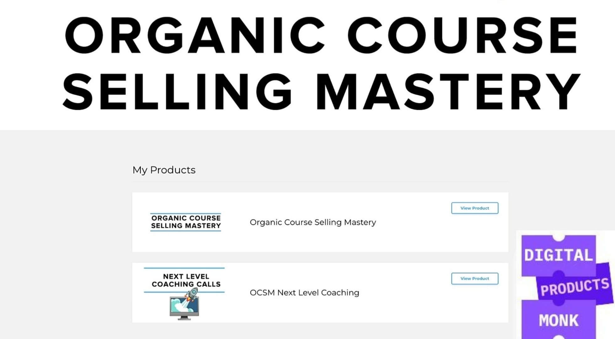 Carl Parnell Organic course selling mastery Review Review